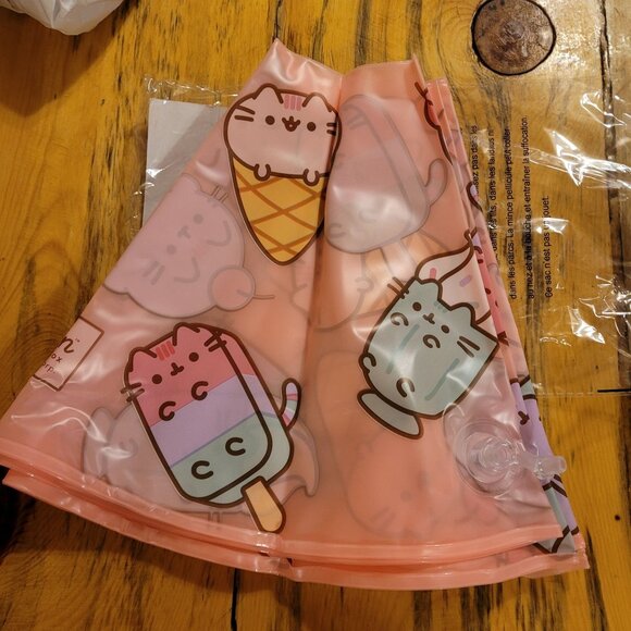 Pusheen 2023 Summer Box Exclusive Ice Cream Theme Tube Pool Float Round Lifesave - Picture 5 of 8